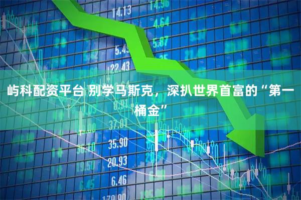 屿科配资平台 别学马斯克，深扒世界首富的“第一桶金”